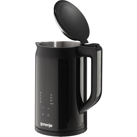 Gorenje Kettle | K17DWDII | Electric | 2200 W | 1.7 L | Stainless Steel | 360° rotational base | Bla