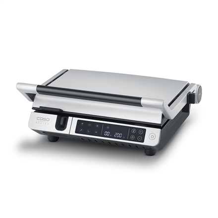 Caso Double Contact Grill with Thermocontrol | SteakMaster Pro | Contact grill | 2000 W | Stainless 