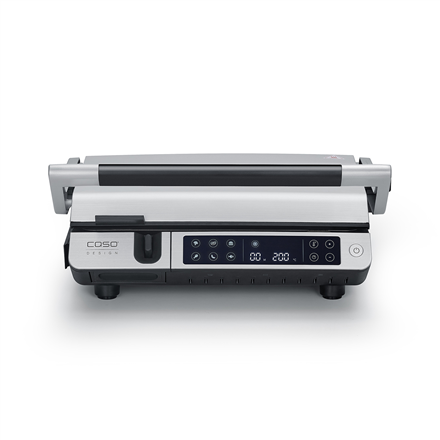 Caso Double Contact Grill with Thermocontrol | SteakMaster Pro | Contact grill | 2000 W | Stainless 