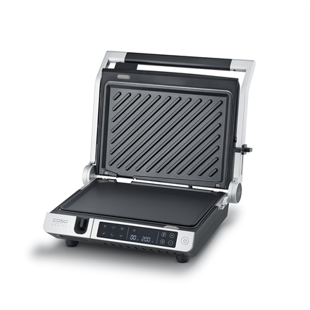 Caso Double Contact Grill with Thermocontrol | SteakMaster Pro | Contact grill | 2000 W | Stainless 