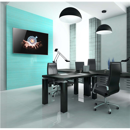 EDBAK Wall mount | Lateral adjustment of the screen once mounted on the wall plate | 50-86 " | Maxim