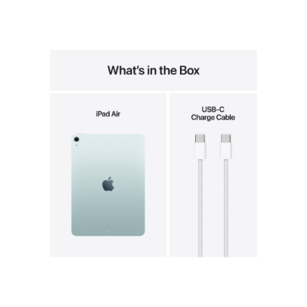 Apple iPad Air | 11 " | Blue | Apple M3 | 256 GB | 256 GB | Wi-Fi | Front camera | 12 MP | Rear came