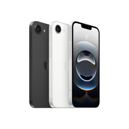 Apple iPhone 16e | Black | 6 " | Super Retina XDR | 2532 x 1170 pixels | Apple A18 | Internal RAM 8 
