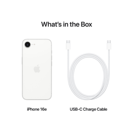 Apple iPhone 16e 256GB White | Apple