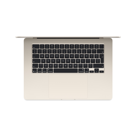 Apple MacBook | Air | Starlight | 15 " | IPS | 2880 x 1864 pixels | Apple M4 | 24 GB | Solid-state d