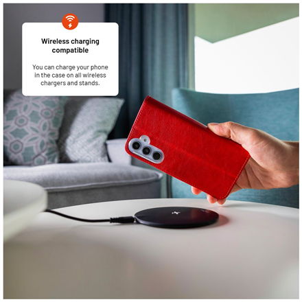 Fixed Opus | Book Case | Galaxy A56 5G | Samsung | Leather | Red