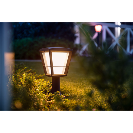 Philips Hue WCA Econic Outdoor Pedestal Lantern | 15 W | 2000-6500 Hue White Colour Ambiance