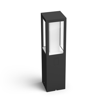 Philips Hue WCA Impress Outdoor Pedestal Lantern 24V | 8 W | 2000-6500 Hue White Colour Ambiance