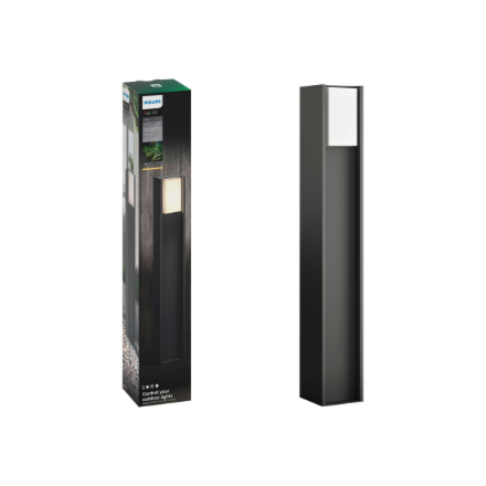 Philips Hue Turaco Outdoor Post Lantern | E27 | 9.5 W