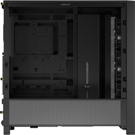 Corsair PC Case | Frame 4000D RS Modular | Black | Mid-Tower | Power supply included No