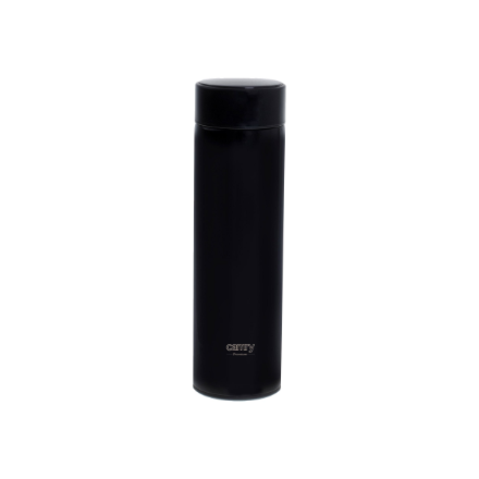 Adler | Thermal Flask | CR 4507bk | Capacity 0.473 L | Material Stainless steel/Silicone | Black