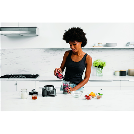 NINJA | Blender 2-in-1 with Smart Torque and Auto-iQ | CB100EU | Tabletop | 1100 W | Jar material Pl