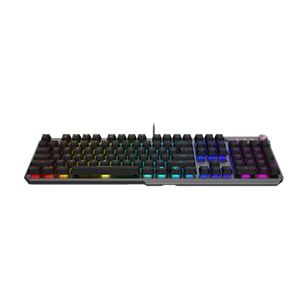 MSI STRIKE 600 SILENT US | Gaming Keyboard | Wired | US | USB 2.0 | KAILH Midnight PRO Silent Tactil
