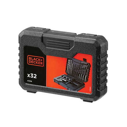 BLACK & DECKER | 32 Piece Drilling and Screwdriving Set | A7216-XJ