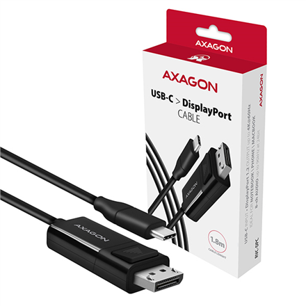 AXAGON Active cable | USB-C to DisplayPort | 1.8 m