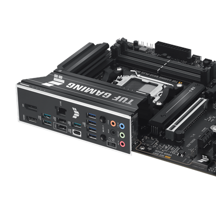 Asus TUF GAMING B850-PLUS WIFI | Processor family AMD | Processor socket AM5 | DDR5 DIMM | Number of
