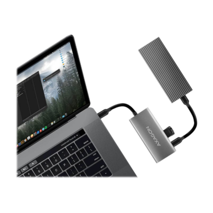 AXAGON SuperSpeed USB-C 10 Gbps SPEEDSTER 4 Hub | HMC-4G2