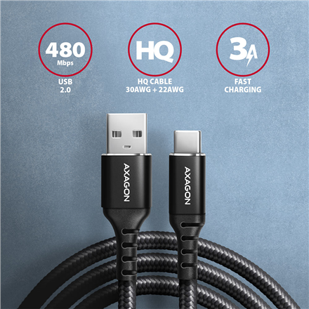 AXAGON Data and charging cable