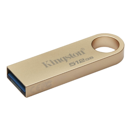 Kingston USB flash drive | DataTraveler SE9 G3 | 512 GB | USB 3.2 Gen 1 | Gold