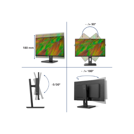 Philips | 32B1U3900/00 | 32 " | VA | 16:9 | 60 Hz | 4 ms | 3840 x 2160 pixels | 350 cd/m² | HDMI por