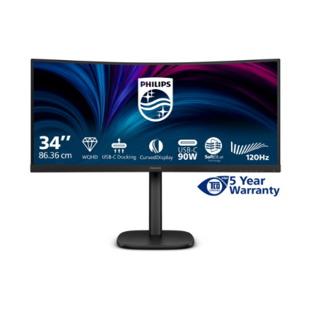 Philips | 34B2U3600C/00 | 34 " | VA | 21:9 | 60 Hz | 4 ms | 3440 x 1440 pixels | 300 cd/m² | HDMI po