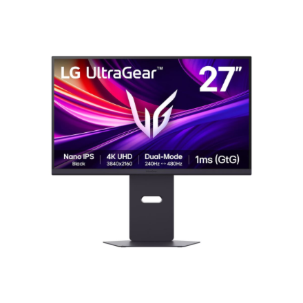 LG | 27G850A-B | 27 " | IPS | UHD | 240 Hz | 1 ms | 3840 x 2160 pixels | HDMI ports quantity 2 | Bla