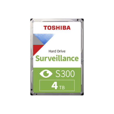 Toshiba S300 Surveillance Hard Drive | HDKPB08Z0A02S | 5400 RPM | 4000 GB