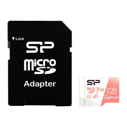 Silicon Power Superior | 128 GB | microSDXC | Flash memory class 10