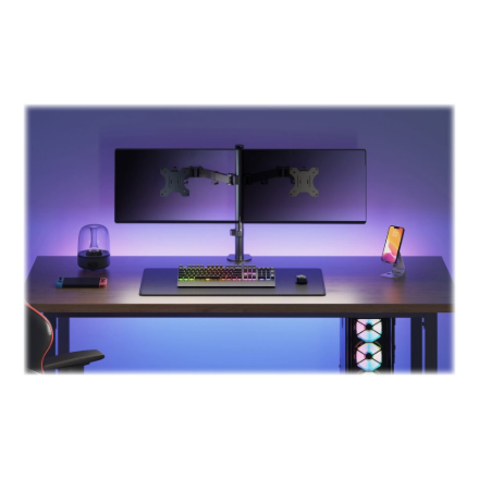 Neomounts Desk Mount | FPMA-D550DBLACK Monitor Arm | Adjustable Height