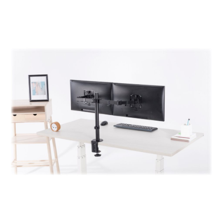 Neomounts Desk Mount | FPMA-D550DBLACK Monitor Arm | Adjustable Height
