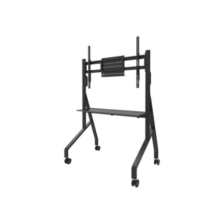 Neomounts Floor stand | FL50-525BL1 TV trolley | Adjustable Height | 55-86 " | Maximum weight (capac