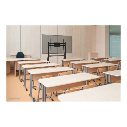Neomounts Floor stand | FL50-525BL1 TV trolley | Adjustable Height | 55-86 " | Maximum weight (capac