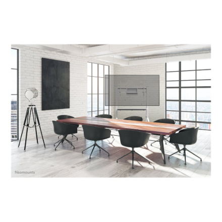 Neomounts Floor stand | FL50-525WH1 TV trolley | Adjustable Height | 55-86 " | Maximum weight (capac