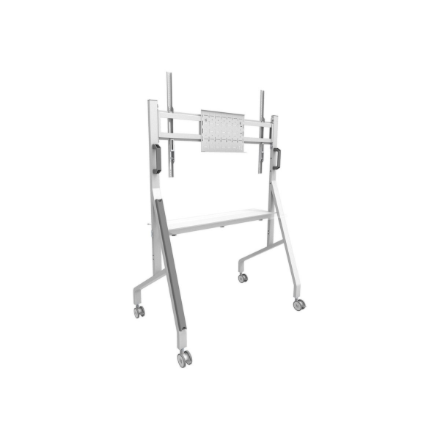 Neomounts Floor stand | FL50-525WH1 TV trolley | Adjustable Height | 55-86 " | Maximum weight (capac