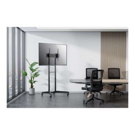 Neomounts Floor stand | FL50-540BL1 TV trolley | Adjustable Height