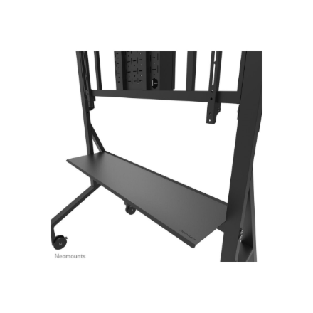 Neomounts Floor stand | FL50-575BL1 TV trolley | Adjustable Height | 65-110 " | Maximum weight (capa