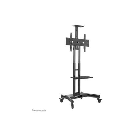 Neomounts Floor stand | NM-M1700BLACK TV trolley | Adjustable Height | 32-75 " | Maximum weight (cap