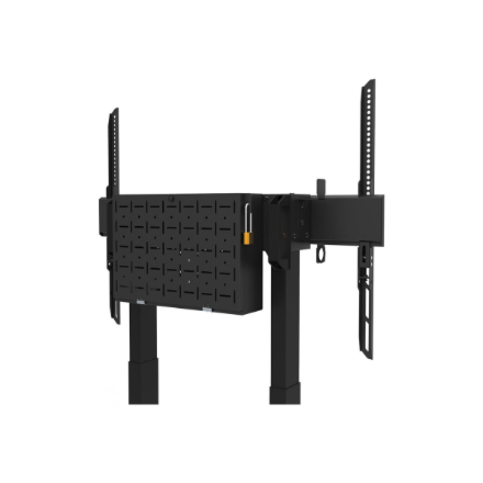 Neomounts Floor stand | FL55-875BL1 TV trolley | Adjustable Height | 55-100 " | Maximum weight (capa