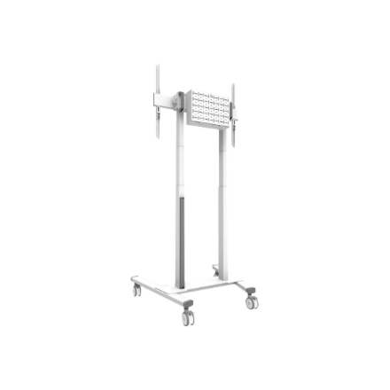 Neomounts Floor stand | FL55-875WH1 TV trolley | Adjustable Height | 55-100 " | Maximum weight (capa