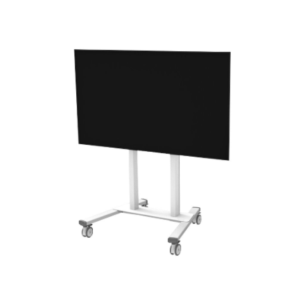 Neomounts Floor stand | FL55-875WH1 TV trolley | Adjustable Height | 55-100 " | Maximum weight (capa