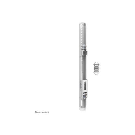 Neomounts Floor stand | ADM-875WH2 Dual screen adapter | Adjustable Height | 42-65 " | Maximum weigh