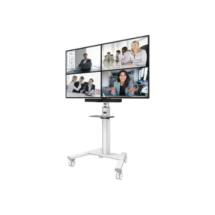 Neomounts AV1-825BL Videobar and multimedia kit - universal | Adjustable Height | Maximum weight (ca