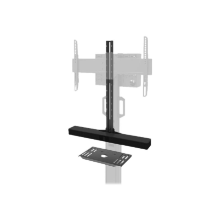 Neomounts AV1-825BL Videobar and multimedia kit - universal | Adjustable Height | Maximum weight (ca