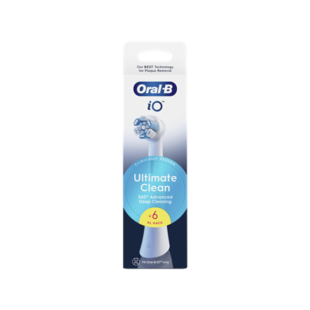 Oral-B | Replaceable toothbrush heads | iO UltimateClean | Heads | For adults | Number of brush head