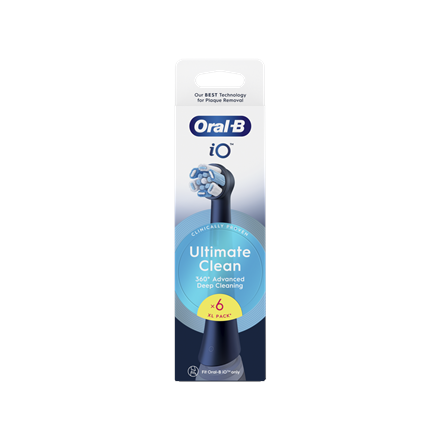 Oral-B | Replaceable toothbrush heads | iO UltimateClean | Heads | For adults | Number of brush head