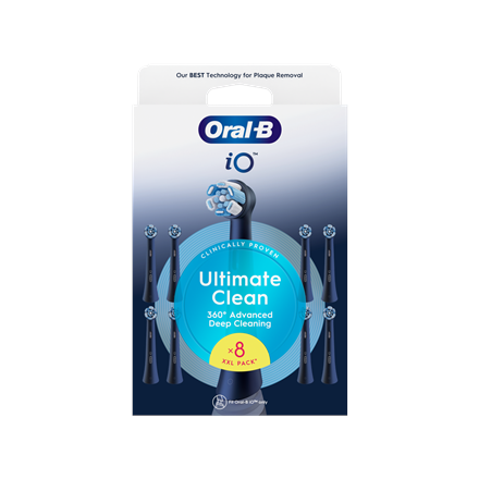 Oral-B | Replaceable toothbrush heads | iO UltimateClean | Heads | For adults | Number of brush head