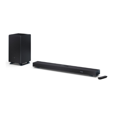 Sharp | 3.1.2 Dolby Atmos/DTS:X Soundbar with Wireless Subwoofer | HT-SBW53121(BK) | Bluetooth