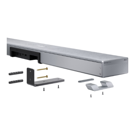 Sharp | 3.1.2 Dolby Atmos/DTS:X Soundbar with Wireless Subwoofer | HT-SBW53121(SL) | Bluetooth