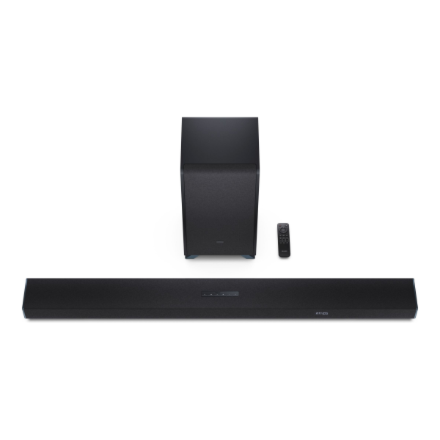 Sharp | 5.1.2 Dolby Atmos/DTS:X Soundbar with Wireless Subwoofer | HT-SBW55121(BK) | Bluetooth