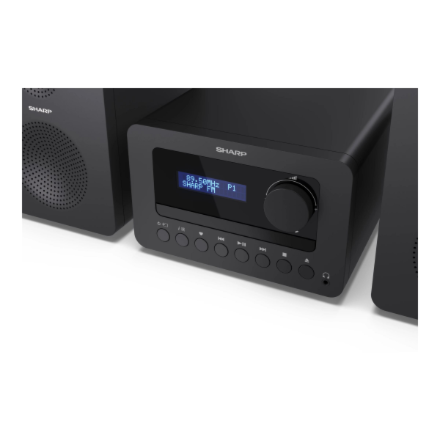 Sharp TOKYO FM Hi-Fi Micro System | XL-B514(BK) | AUX in | Bluetooth | CD player | FM radio